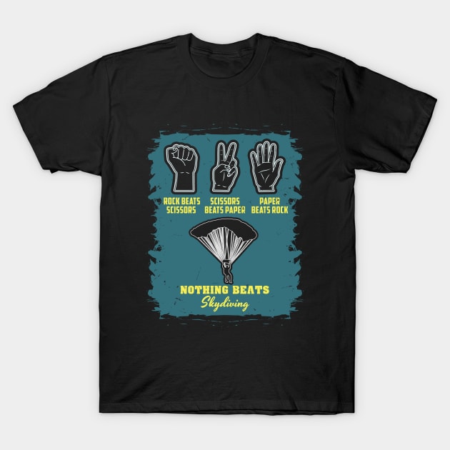 Skydiving Skydive Skydiver Parachuting Gift T-Shirt by Dolde08